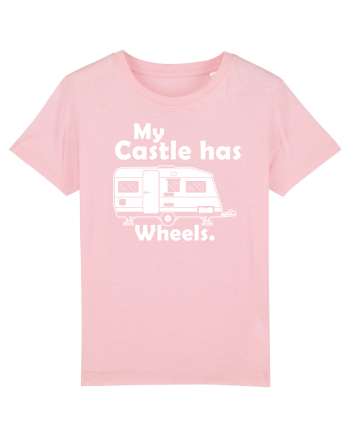 My castle has wheels Cotton Pink