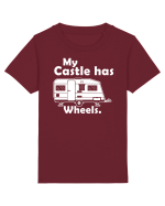 My castle has wheels Tricou mânecă scurtă  Copii Mini Creator