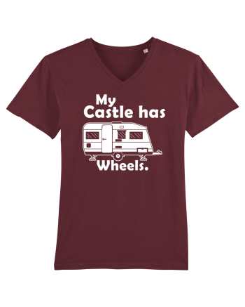 My castle has wheels Burgundy