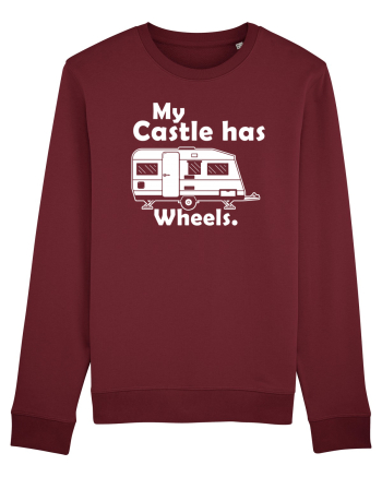 My castle has wheels Burgundy