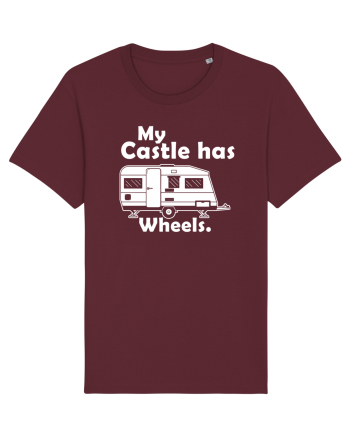 My castle has wheels Burgundy