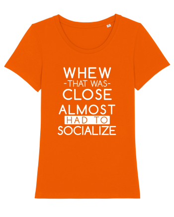 SOCIALIZE Bright Orange
