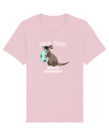 Sock Thief Cotton Pink