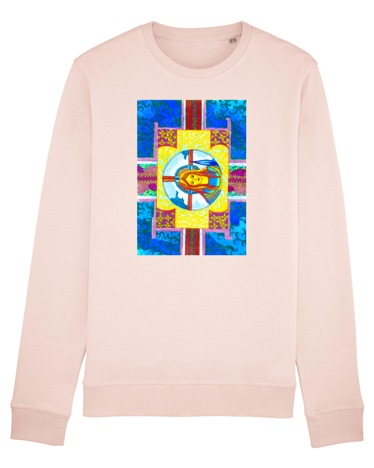 Bluză mânecă lungă Unisex Rise Candy Pink