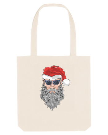 Hippie Cool Bearded Santa Natural