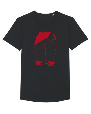 Hippie Vintage Xmas Lady Black