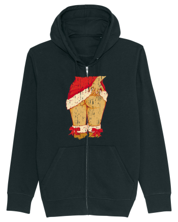 Sexy Christmas Distressed Black