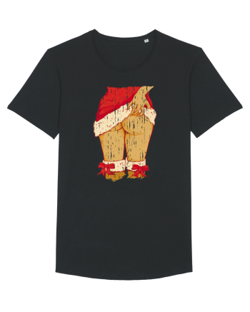 Sexy Christmas Distressed Black