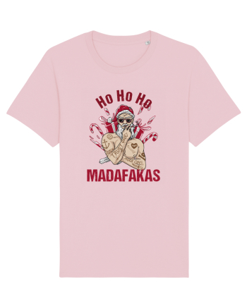 Ho Ho Ho Madafakas Cotton Pink