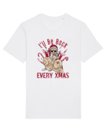 I'll Be Back Every Xmas Tricou mânecă scurtă Unisex Rocker