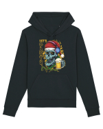 Skull Santa Let's Beer Party Hanorac Unisex Drummer