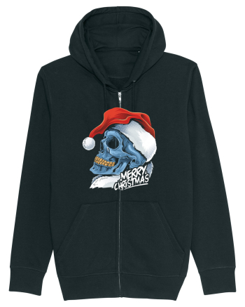 Xmas Santa Skull Black