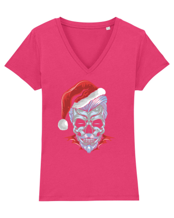 Xmas Skull Joker Beard Santa Raspberry