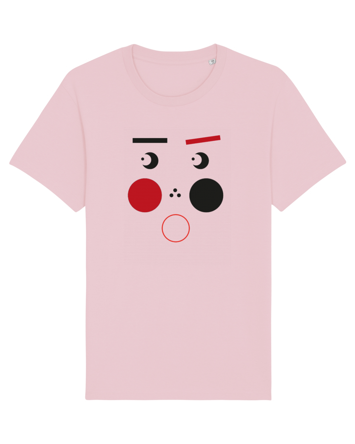 Tricou mânecă scurtă Unisex Rocker Cotton Pink