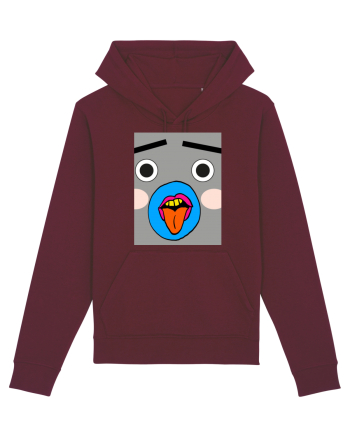Funky Monkey Design Burgundy