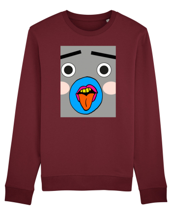 Funky Monkey Design Burgundy