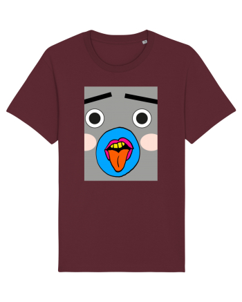 Funky Monkey Design Burgundy