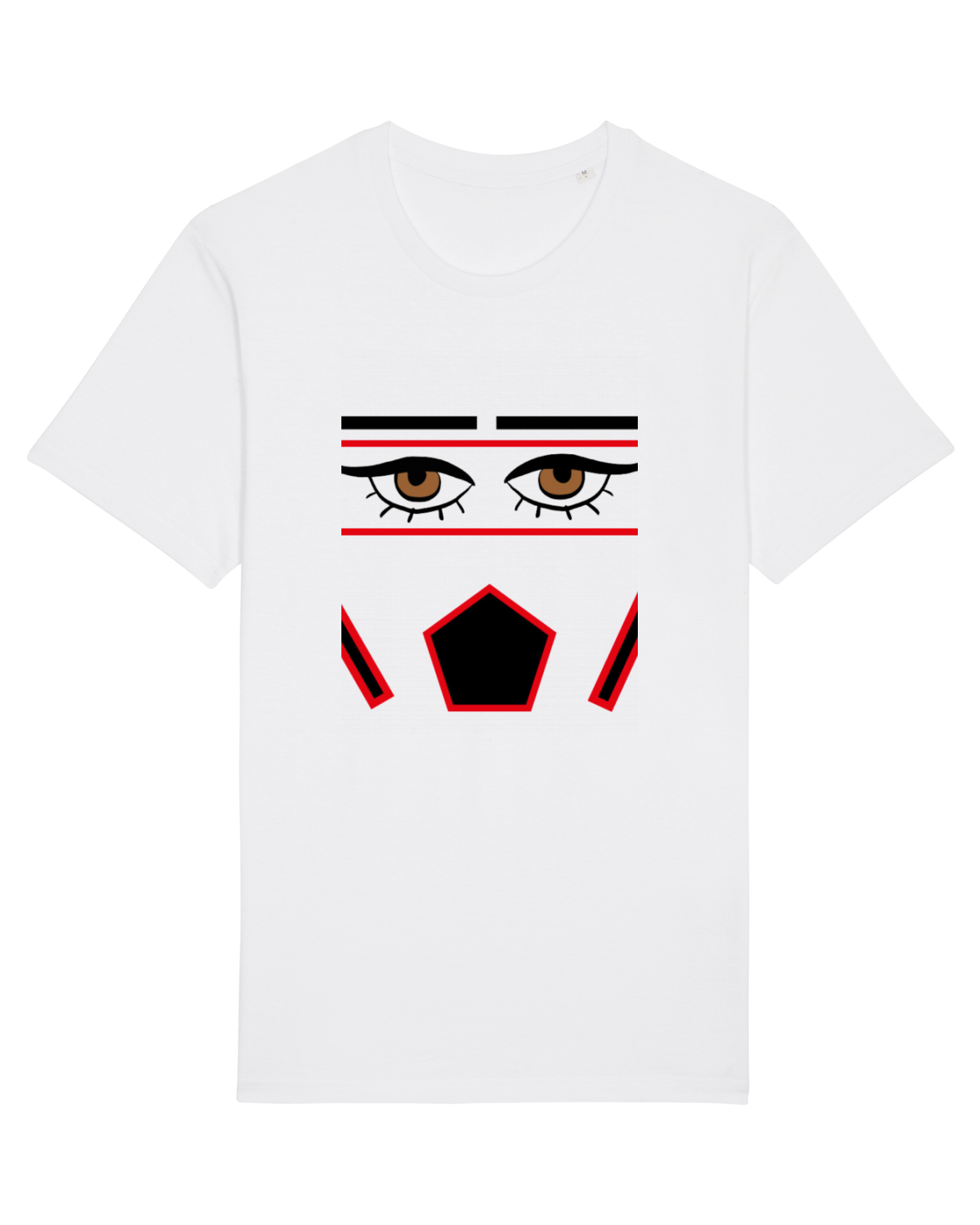 Tricou mânecă scurtă Unisex Rocker White
