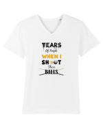 POOL Tricou mânecă scurtă guler V Bărbat Presenter