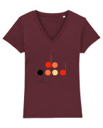 Do Good Design Tricou mânecă scurtă guler V Damă Evoker