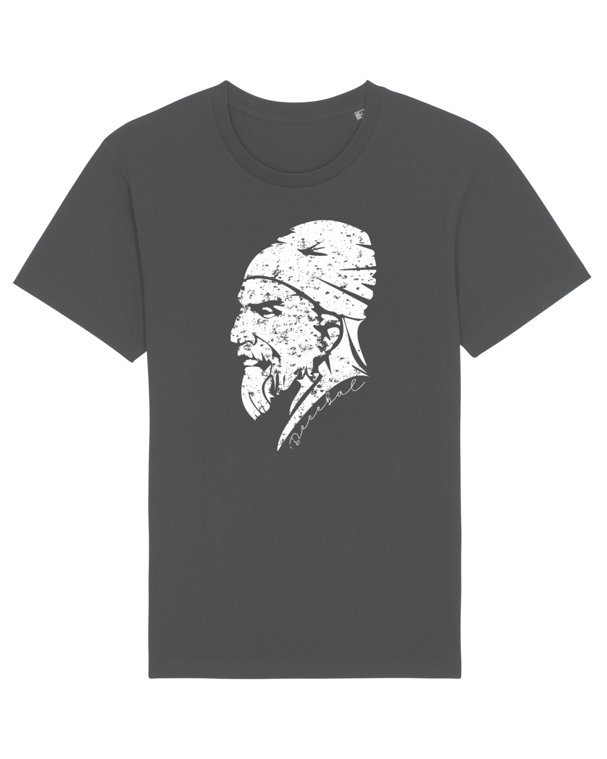 Tricou mânecă scurtă Unisex Rocker Anthracite