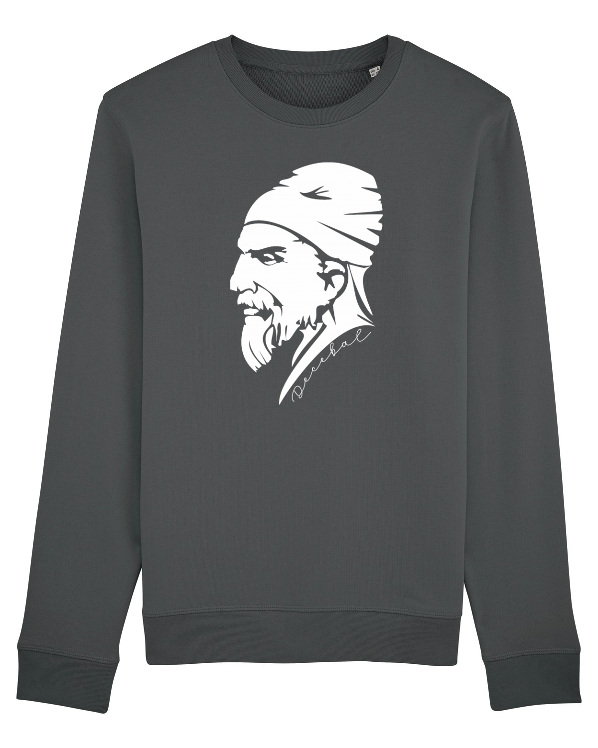 Bluză mânecă lungă Unisex Rise Anthracite