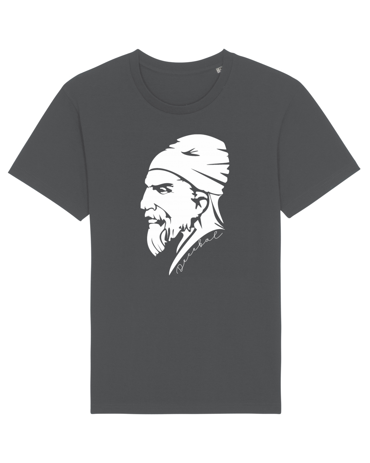 Tricou mânecă scurtă Unisex Rocker Anthracite