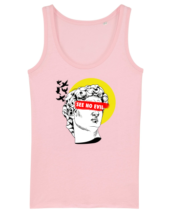 see no evil Cotton Pink