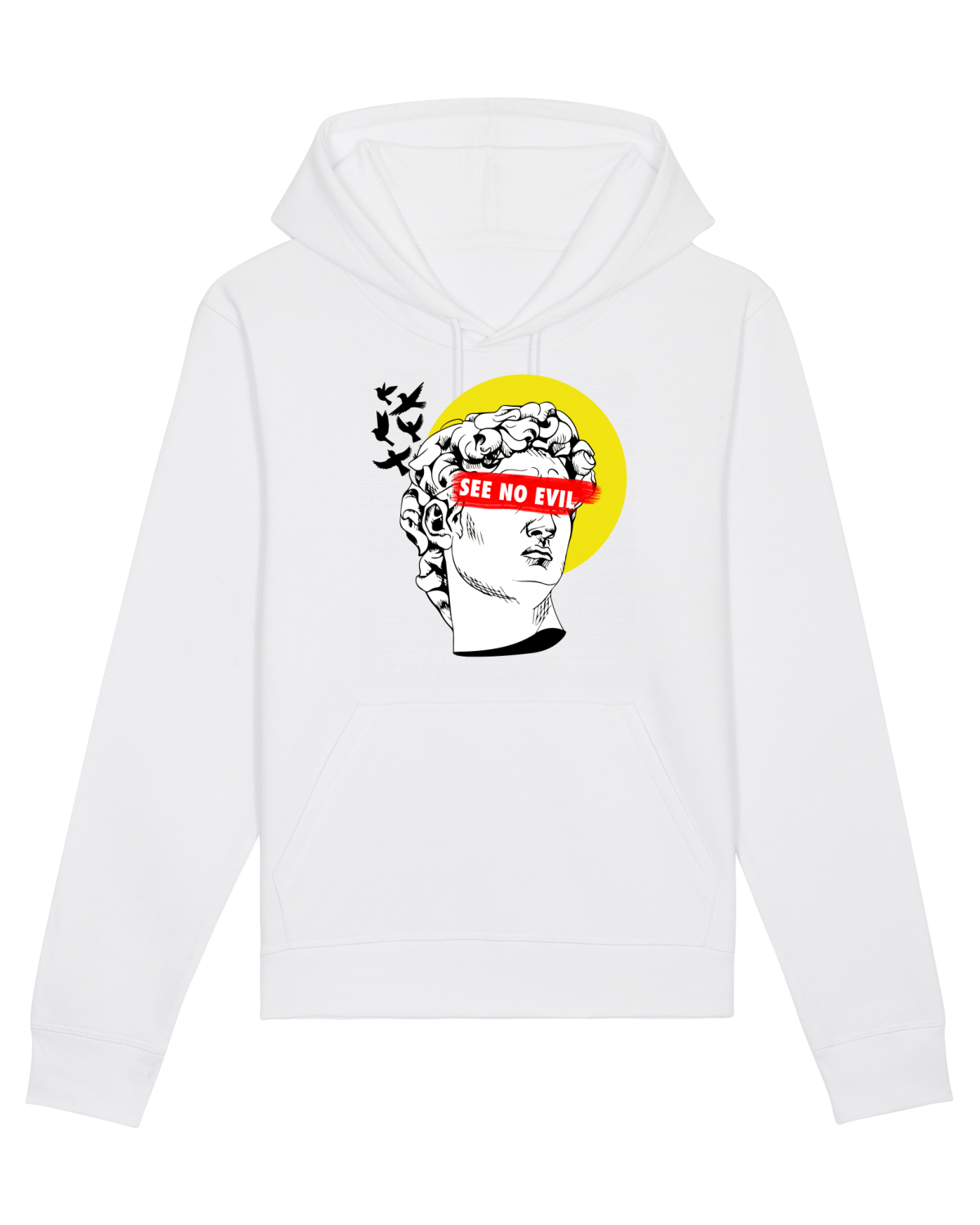 Hanorac Unisex Drummer White
