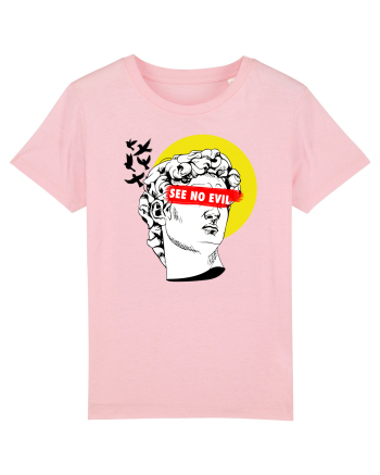 see no evil Cotton Pink