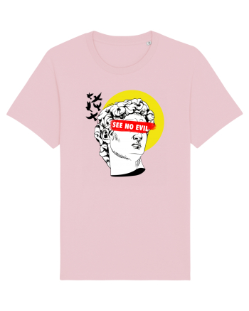 see no evil Cotton Pink