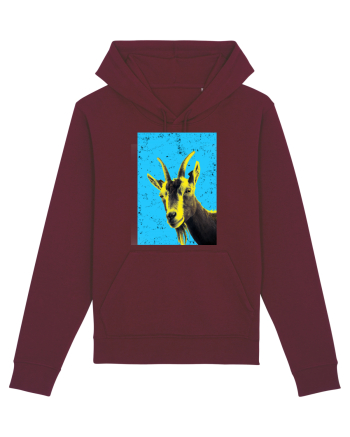 neon goat #1 Burgundy