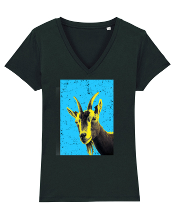 neon goat #1 Black