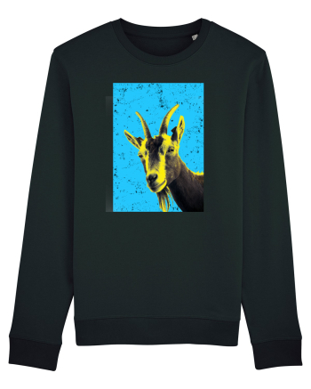 neon goat #1 Black