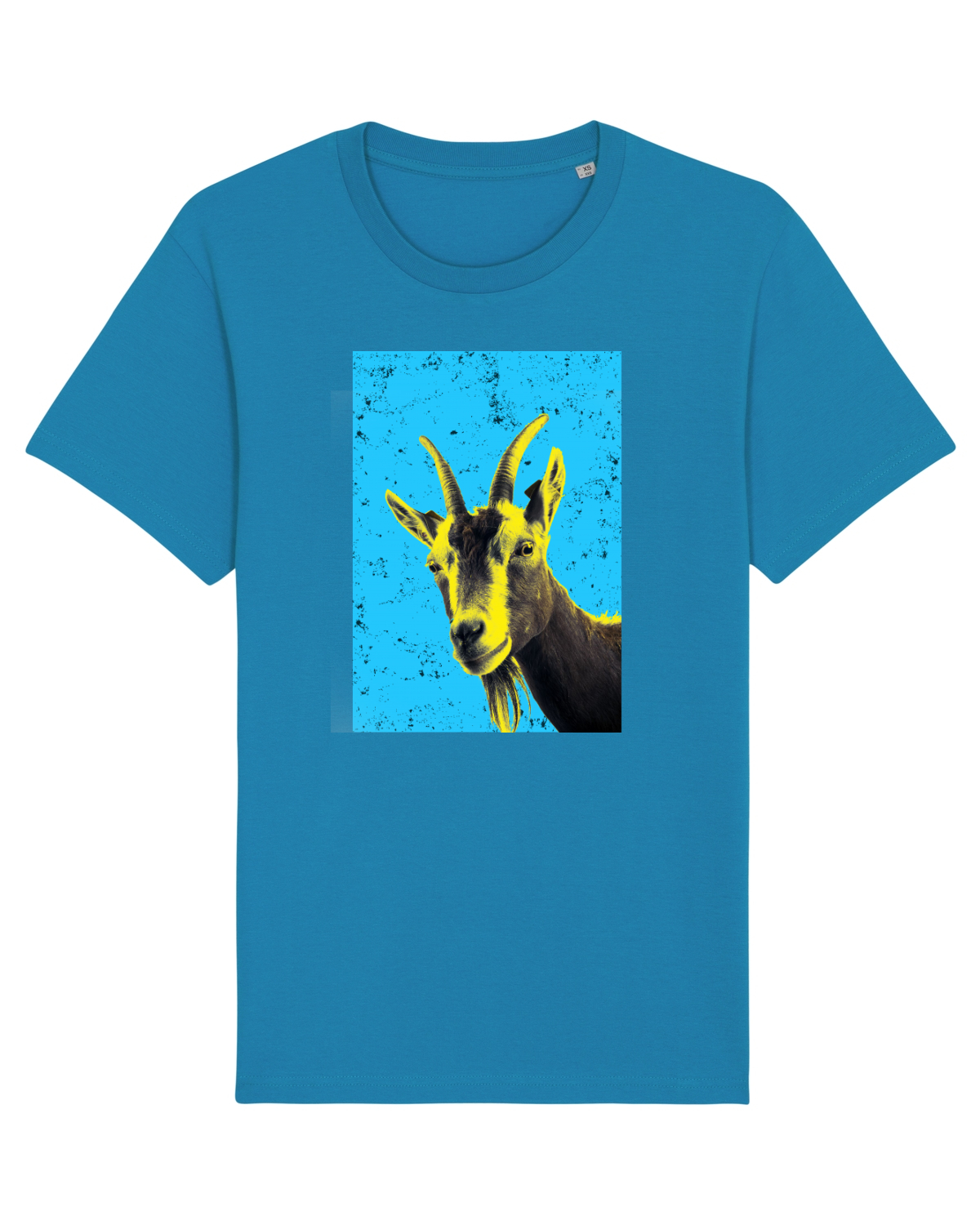 Tricou mânecă scurtă Unisex Rocker Azur