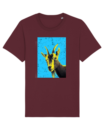 neon goat #1 Burgundy