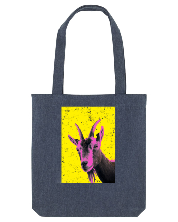 neon goat #2 Midnight Blue
