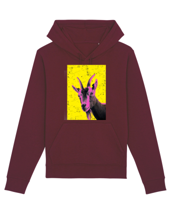 neon goat #2 Burgundy
