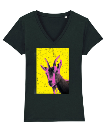 neon goat #2 Black
