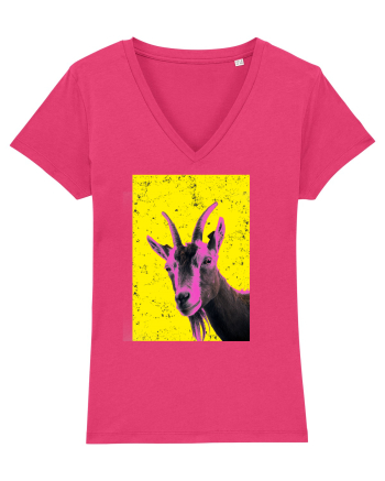 neon goat #2 Raspberry