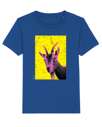 neon goat #2 Majorelle Blue
