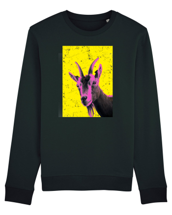 neon goat #2 Black