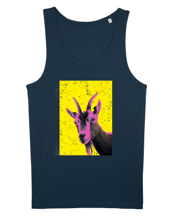 neon goat #2 Navy