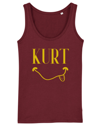 Kurt Cobain Nirvana Burgundy