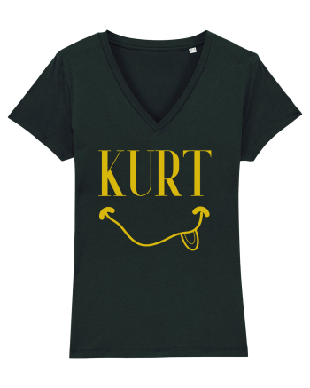 Kurt Cobain Nirvana Black