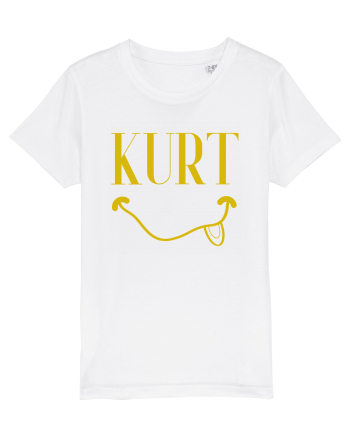 Kurt Cobain Nirvana White