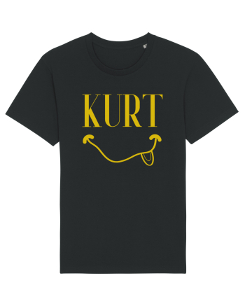 Kurt Cobain Nirvana Black
