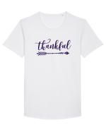 Thankful Tricou mânecă scurtă guler larg Bărbat Skater