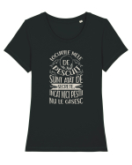 Pescar secretos Tricou mânecă scurtă guler larg fitted Damă Expresser