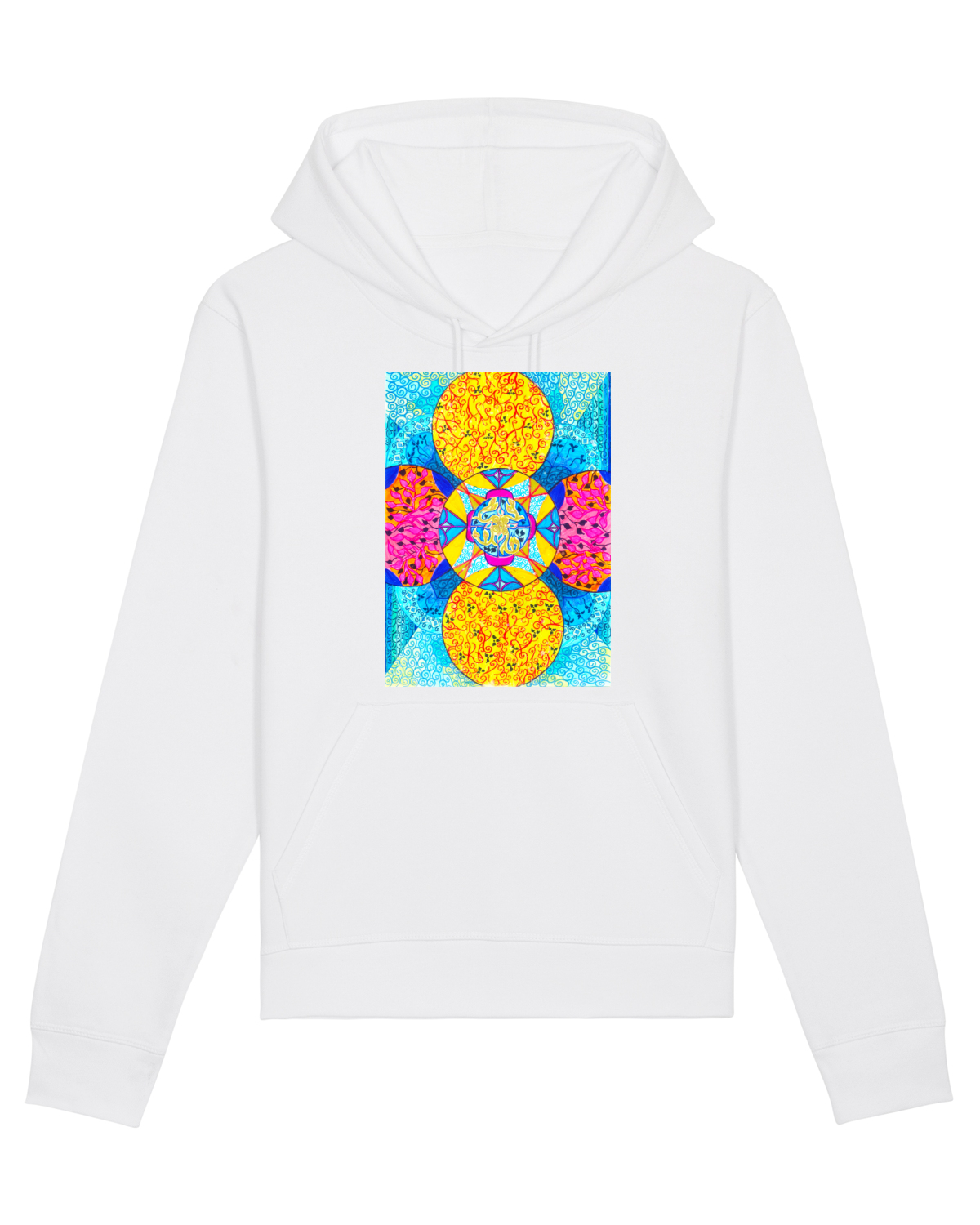 Hanorac Unisex Drummer White